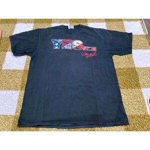 Vintage Dale Earnhardt NASCAR T Shirt XL Black Goodwrench It Will Fly USA Made